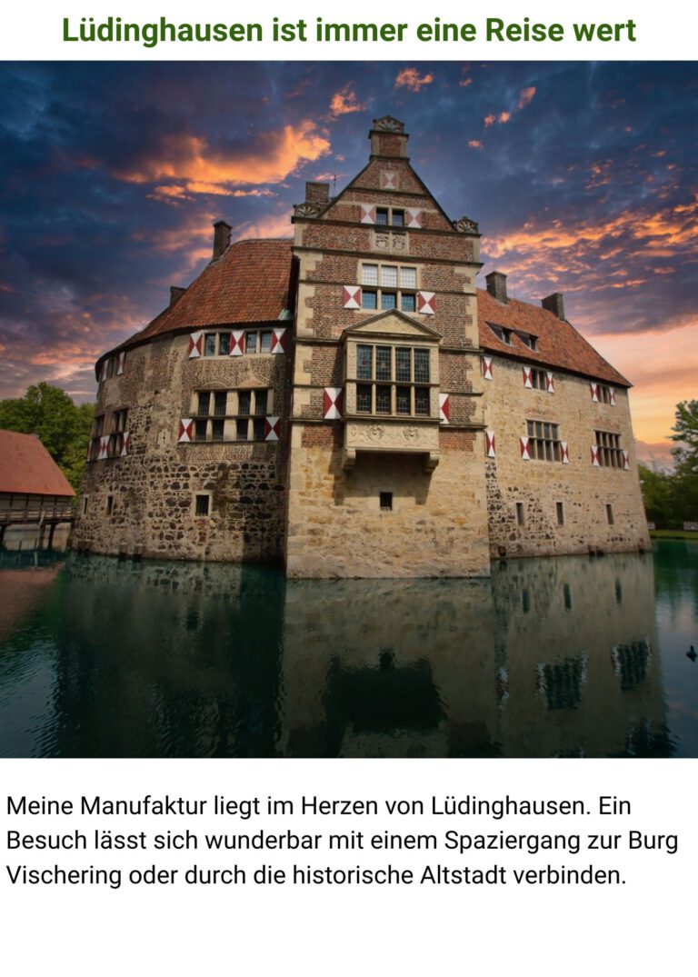 Burg Vischering in Lüdinghausen – Heimat der LH-Kerzenmanufaktur